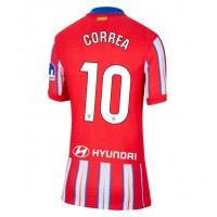 Atletico Madrid Angel Correa #10 Replica Home Shirt Ladies 2024-25 Short Sleeve